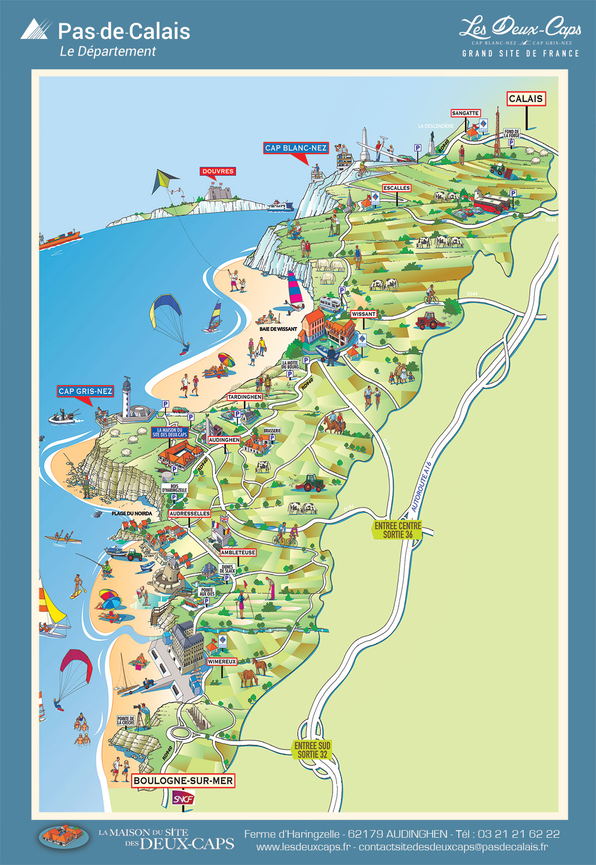 Carte Touristique