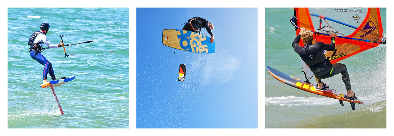 Kite surf voile
